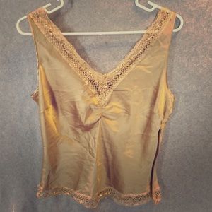 Gold camisole